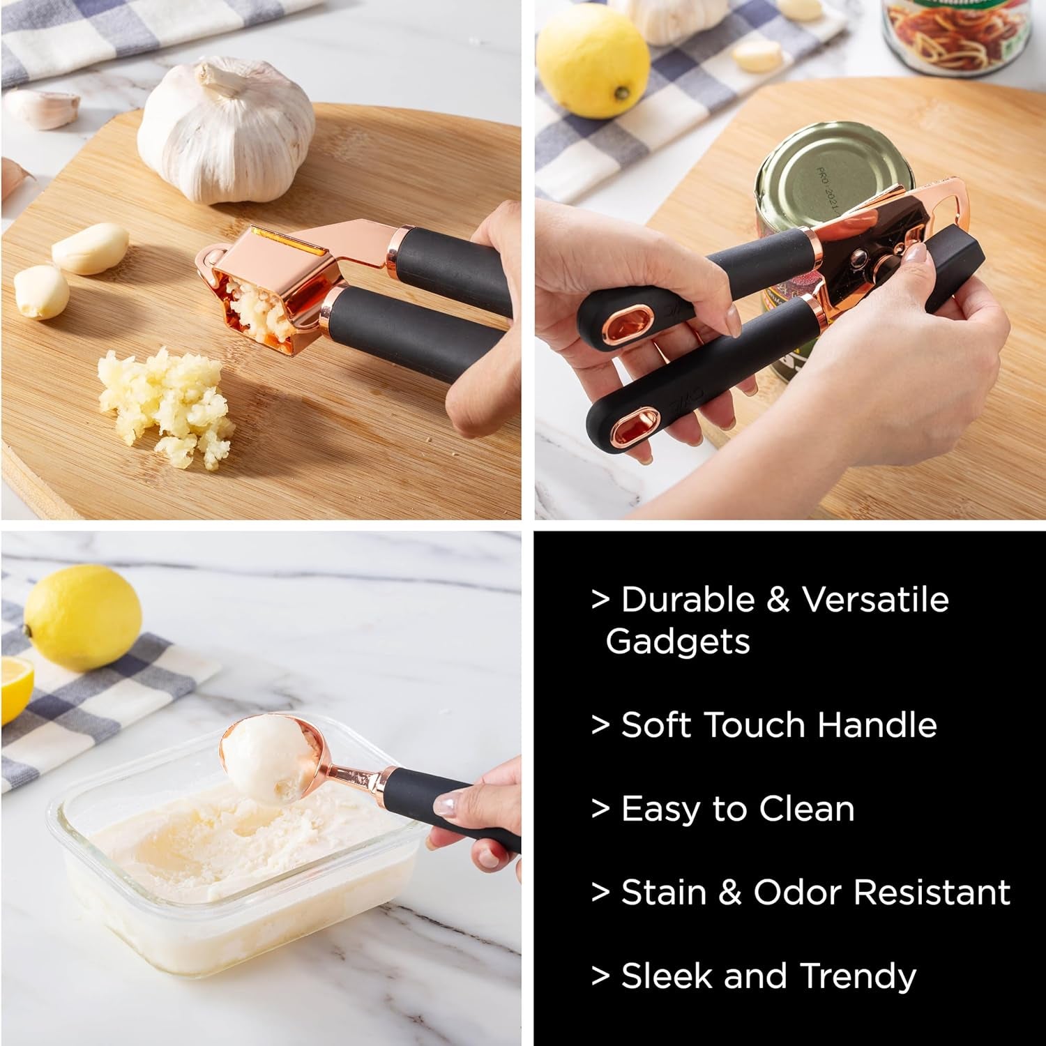 Elevate Your Cooking Game with Our Stylish 7-Piece Copper Plated Kitchen Gadget Set! 🍳✨ #CookingWithColor #KitchenEssentials
